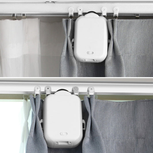 X101 Smart Home Automatic Curtain Machine With RC, Style: Track Model Double Host+Gateway by buy2fix