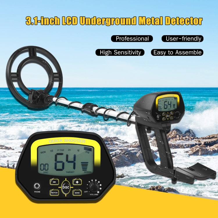 MD4060 3.1 inch LCD Underground Metal Detector - Metal Detector by buy2fix | Online Shopping UK | buy2fix