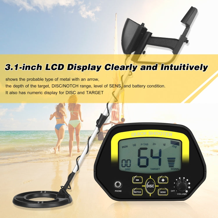 MD4060 3.1 inch LCD Underground Metal Detector - Metal Detector by buy2fix | Online Shopping UK | buy2fix