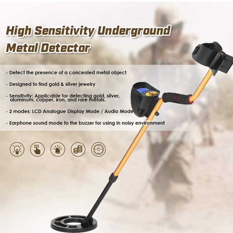 MD3010II High Sensitivity Underground Metal Detector - Metal Detector by buy2fix | Online Shopping UK | buy2fix