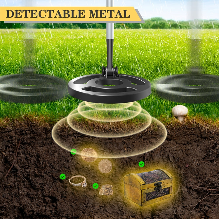 Goint MD3002 Children Beach Toy Underground Metal Detector(Black) - Metal Detector by Goint | Online Shopping UK | buy2fix