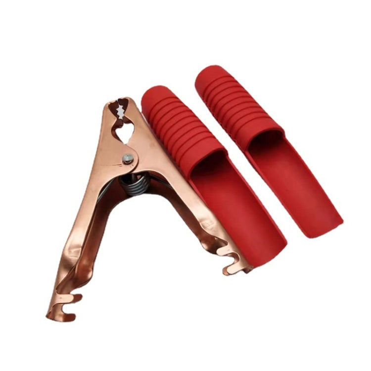 10pcs 100A 90mm All-inclusive Copper-plated High-current Car Battery Clip(ZX0023) - Booster Cable & Clip by buy2fix | Online Shopping UK | buy2fix