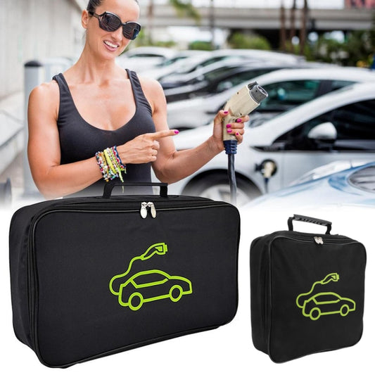 Electric Car Fireproof Charger Storage Bag, Material: Rectangular Oxford Cloth by buy2fix