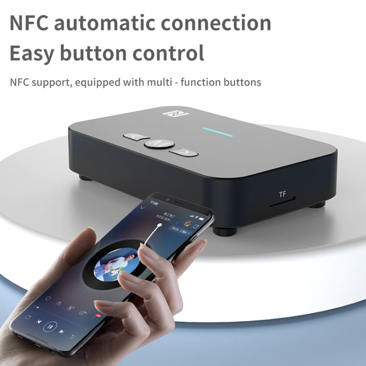 A2 NFC 5.1 Bluetooth U Disk/TF Card/AUX/RCA Receiving Transmitter by buy2fix