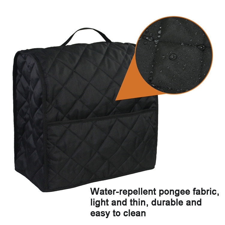 For KitchenAid 4.5QT Mixer Machine Dust Cover Waterproof Storage Bag 36 x 23 x 36cm(Coffee) - Food Disposer Parts by buy2fix | Online Shopping UK | buy2fix