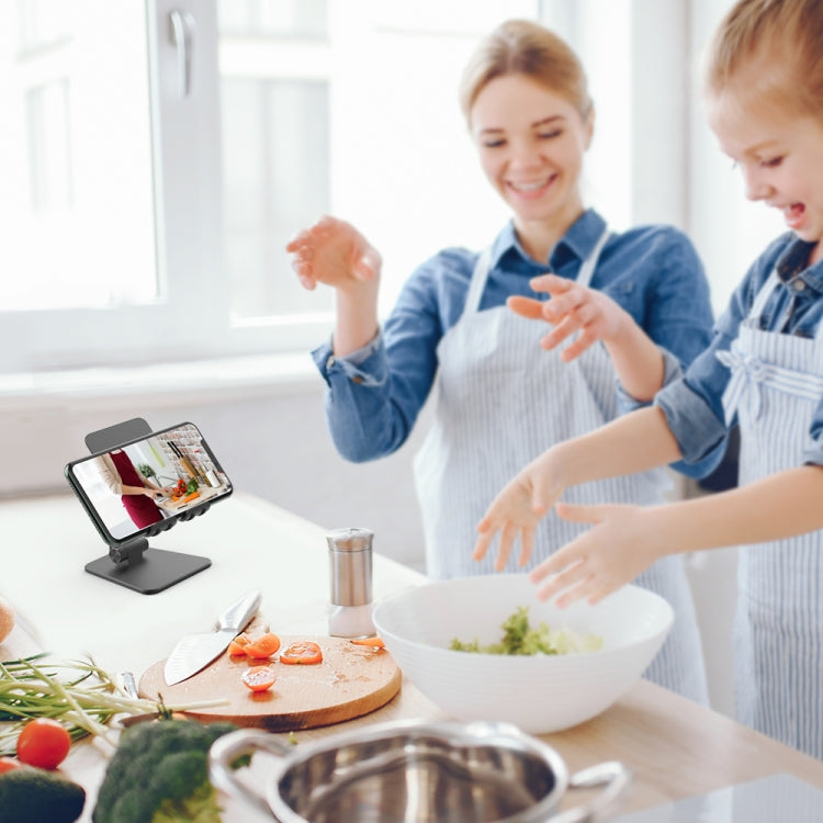 AhaStyle ST01 Double Swivel Aluminum Alloy Convenient Phone Charging Stand Base(Silver) by AhaStyle