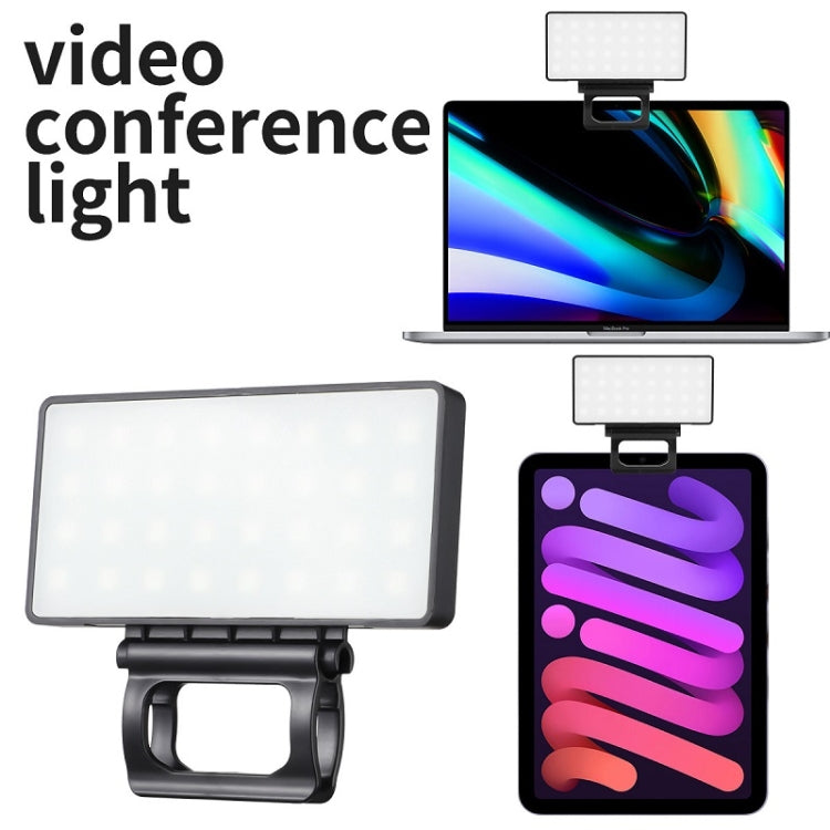 Outdoor Live Photography Multi-angle Brightness Adjustment Mobile Phone Fill Light, Specification: Monochrome White Light - Selfie Light by buy2fix | Online Shopping UK | buy2fix