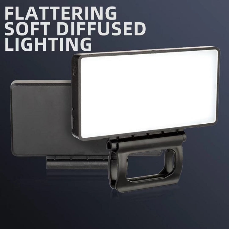 Outdoor Live Photography Multi-angle Brightness Adjustment Mobile Phone Fill Light, Specification: Monochrome White Light - Selfie Light by buy2fix | Online Shopping UK | buy2fix