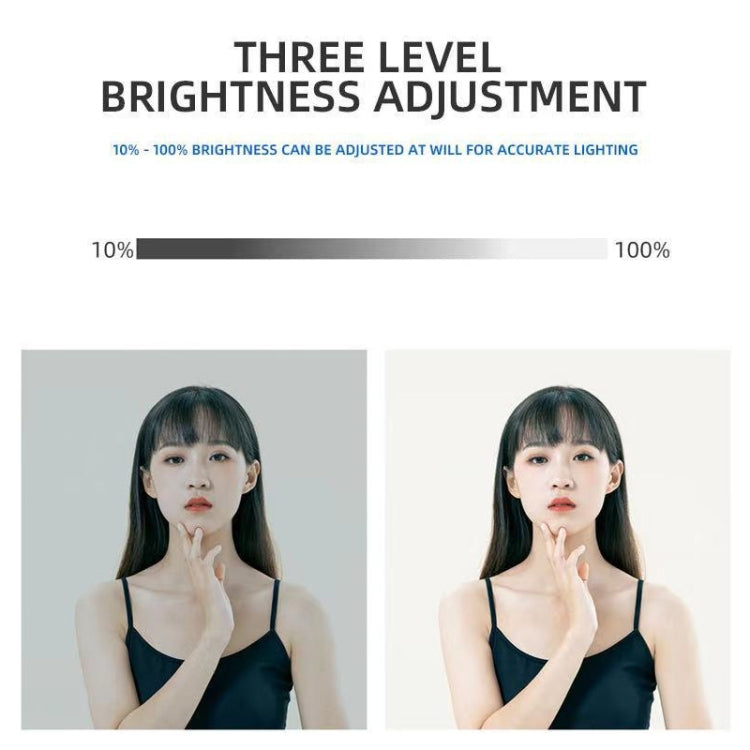 Outdoor Live Photography Multi-angle Brightness Adjustment Mobile Phone Fill Light, Specification: RGB Color - Selfie Light by buy2fix | Online Shopping UK | buy2fix
