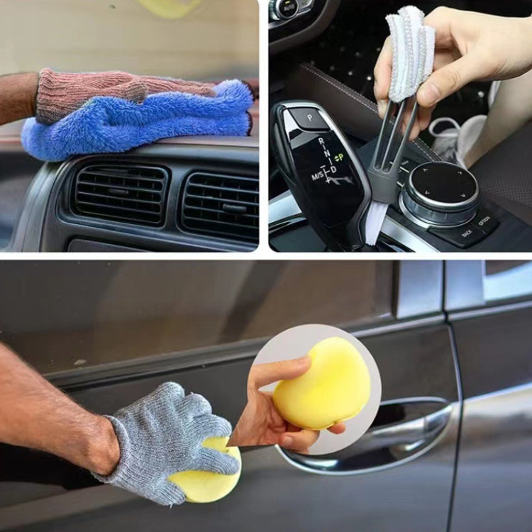 40 in 1 Car Air Conditioner Air Outlet Electric Drill Cleaning Brush - Car washing supplies by buy2fix | Online Shopping UK | buy2fix