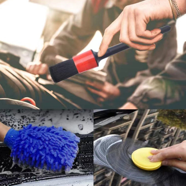 40 in 1 Car Air Conditioner Air Outlet Electric Drill Cleaning Brush - Car washing supplies by buy2fix | Online Shopping UK | buy2fix