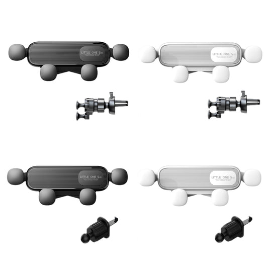 S03 Vehicle Air Outlet Gravity Navigation Mobile Phone Holder, Color: Black Eagle Mouth by buy2fix