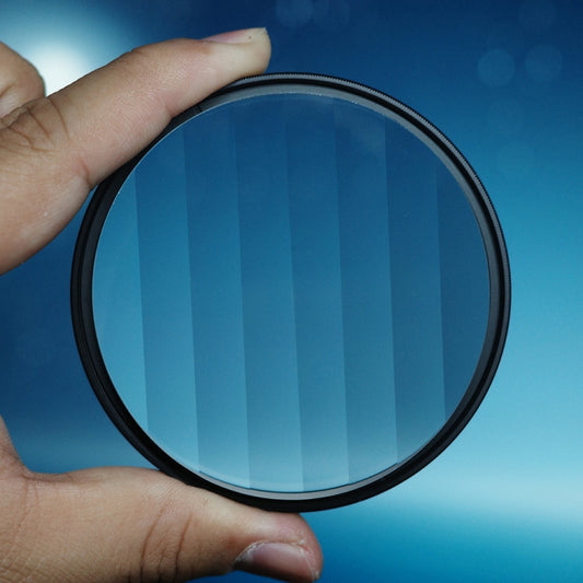 72mm Photography Foreground Blur Linear Prism Camera Filter Accessories by buy2fix