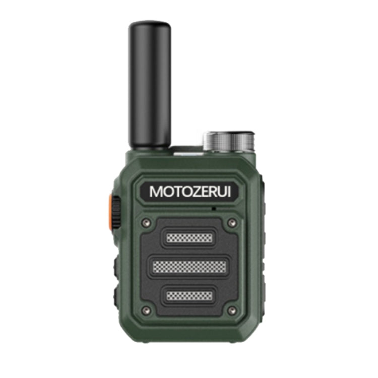 JINLIDE 3-5km 8W 6000mAh Hand-held Walkie Talkie Wireless Copy Frequency Ham Radio, CN Plug (Green) - Handheld Walkie Talkie by buy2fix | Online Shopping UK | buy2fix