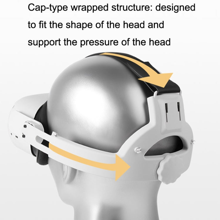 Hifylux Q2-TD79 For Oculus Quest 2 Decompression Comfortable Headband Set VR Glasses Accessories(White) - VR Accessories by buy2fix | Online Shopping UK | buy2fix