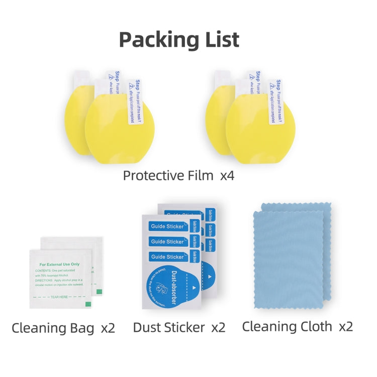 For PlayStation VR2 Hifylux PS-FF29 Lens Protective Film Set HD Scratch-Proof TPU Soft Film(As Show) - VR Accessories by buy2fix | Online Shopping UK | buy2fix