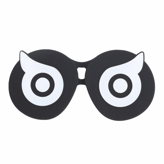 For PICO 4 Hifylux PC-ZF23 Owl Lens Protector Dust Scratch VR Glasses Silicone Case(White) - VR Accessories by buy2fix | Online Shopping UK | buy2fix