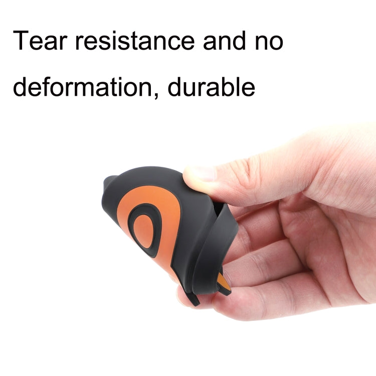 For PICO 4 Hifylux PC-ZF23 Owl Lens Protector Dust Scratch VR Glasses Silicone Case(Orange) - VR Accessories by buy2fix | Online Shopping UK | buy2fix