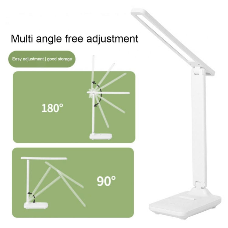 LED Intelligent Digital Display Foldable Desk Lamp, Style: Charging 2000mAh - Desk Lamps by buy2fix | Online Shopping UK | buy2fix