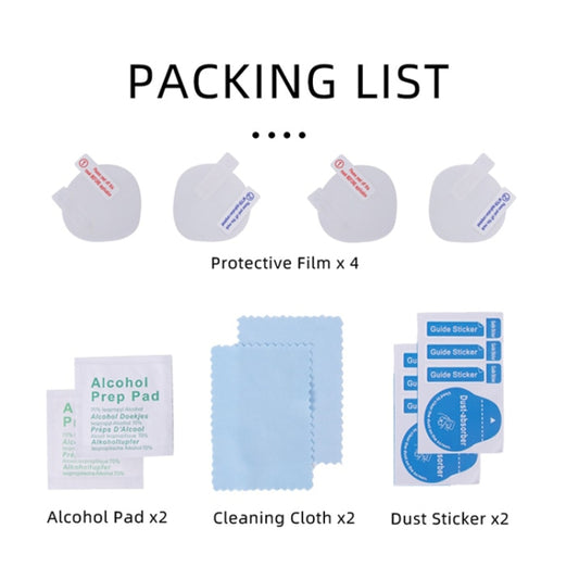 For Oculus Quest 2 Hifylux Q2-FF6 Lens Protective Film HD Anti-Scratch Anti-Sweat TPU Soft Film(As Show) - VR Accessories by Hifylux | Online Shopping UK | buy2fix