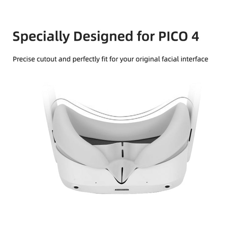 For PICO 4 Hifylux PC-PF26 Silicone Eye Mask VR Glasses Sweat-proof Blackout Case(Orange) - VR Accessories by Hifylux | Online Shopping UK | buy2fix