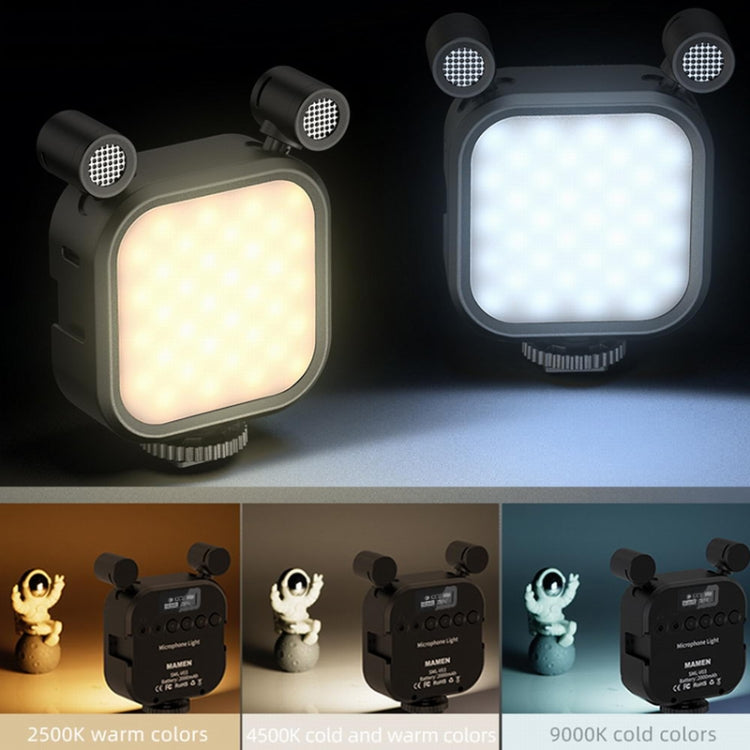 KIT-15LM Tripod Fill Light With Microphone Vlogging Kit For Live Phone Recording(Black) by buy2fix