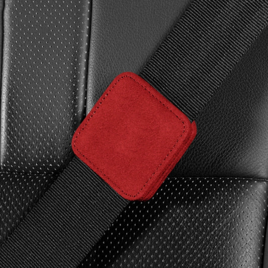 Car Seat Belt Limiter Elastic Adjuster Magnetic Fixation(Red) - Seat Belts & Padding by buy2fix | Online Shopping UK | buy2fix