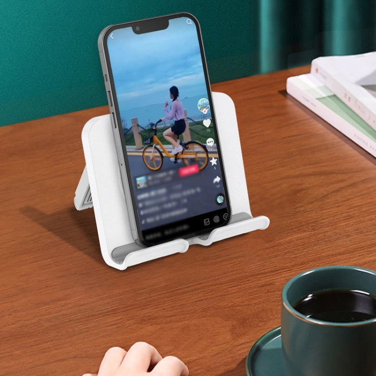 B86 Multifunctional Rotatable Punch-free Wall Mobile Phone Holder(White) by buy2fix