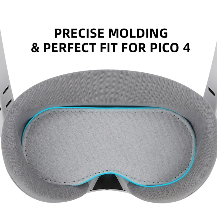 For PICO 4 Hifylux PC-ZF17 Lens Protector VR Glasses Dust-proof Sponge Pad(Light Grey) - VR Accessories by Hifylux | Online Shopping UK | buy2fix