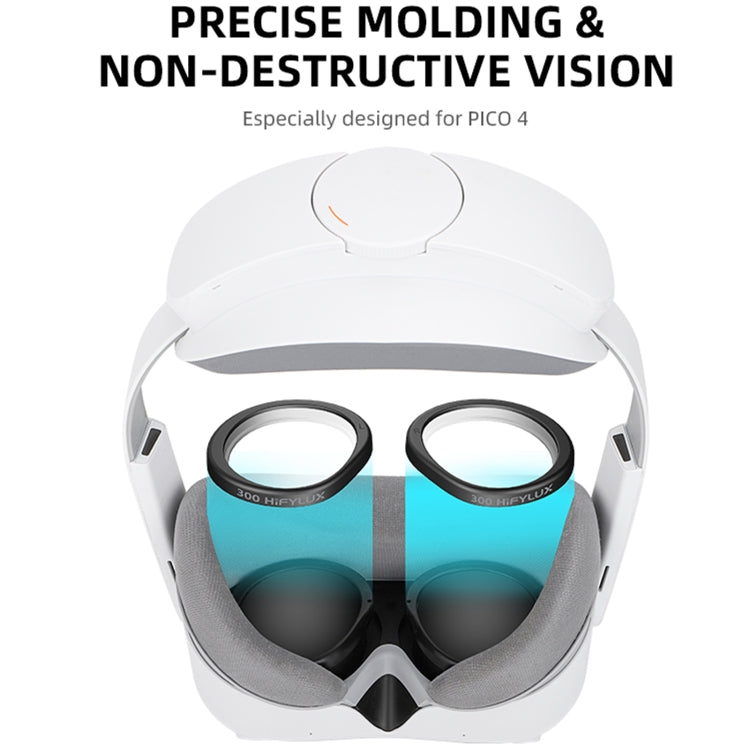 For PICO 4 Hifylux PC-QF25 1pair Magnetic Myopia Glasses Box Non-spherical Resin VR Glasses Accessories(600 Degrees) - VR Accessories by Hifylux | Online Shopping UK | buy2fix