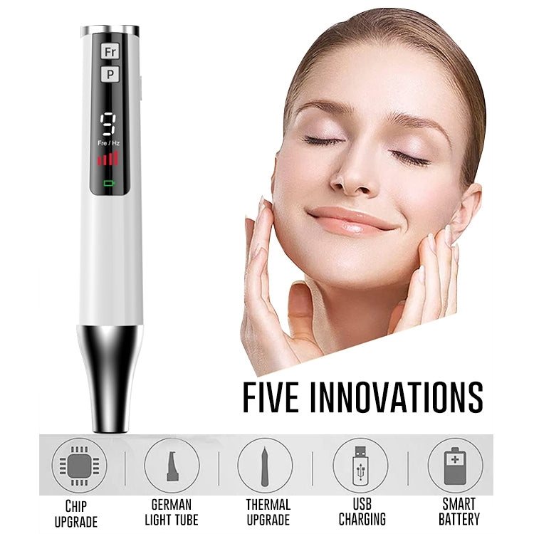 AA-A401 Small Freckle and Mole Removal Pen Tattoo and Eyebrow Removal Beauty Instrument, Color: Red Light Battery - Beauty Instrument by buy2fix | Online Shopping UK | buy2fix