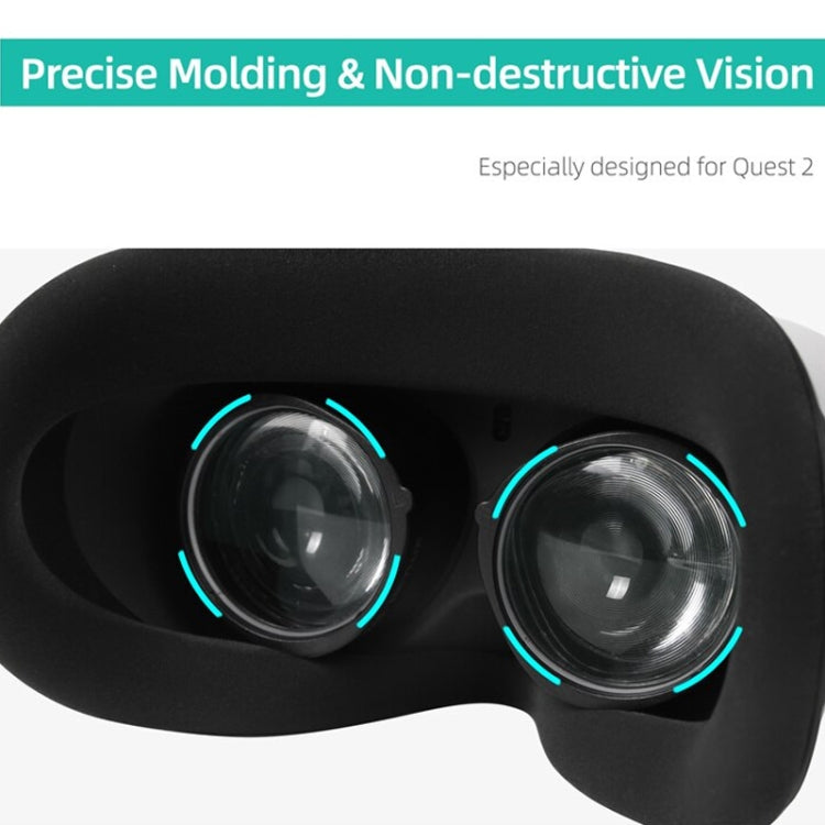 For Oculus Quest 2 Hifylux Q2-QF11 1pair Myopia Lens Frame Aspheric Resin VR Glasses Accessories(400 Degrees) - VR Accessories by Hifylux | Online Shopping UK | buy2fix
