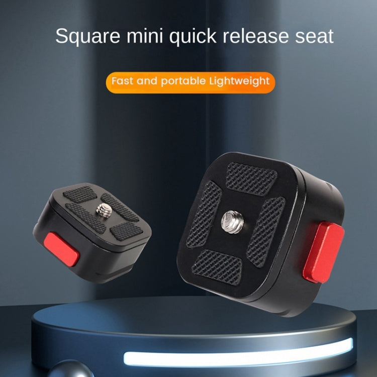 Z049 Quartet Mini Quick Release Plate Clamp for DSLR Camera Camcorder Tripod Monopod by buy2fix