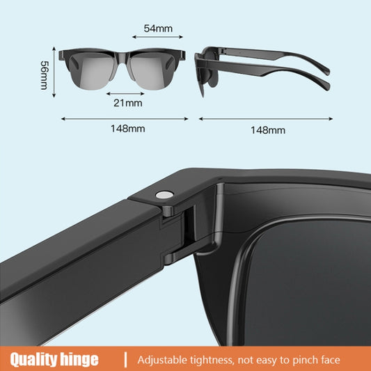 F07 Female Style Bluetooth 5.3 Smart Sunglasses Wireless Headset Anti-Strong Light Anti-Polarized Sunglasses by buy2fix