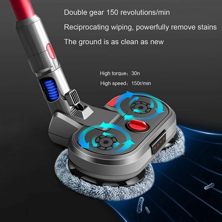 For Dyson V7 V8 V10 V11 Vacuum Cleaner Electric Mopping Head Integrated Water Tank With 6pcs Rag - For Dyson Accessories by buy2fix | Online Shopping UK | buy2fix