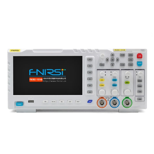 FNIRSI 1014D 2 in 1 Dual-channel 100M Bandwidth Digital Oscilloscope 1GS Sampling Signal Generator, US Plug by FNIRSI