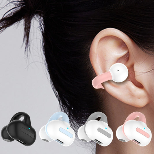 M-S8 Wireless Stereo Single Ear Clip-on Bluetooth Earphone(Pink) by buy2fix