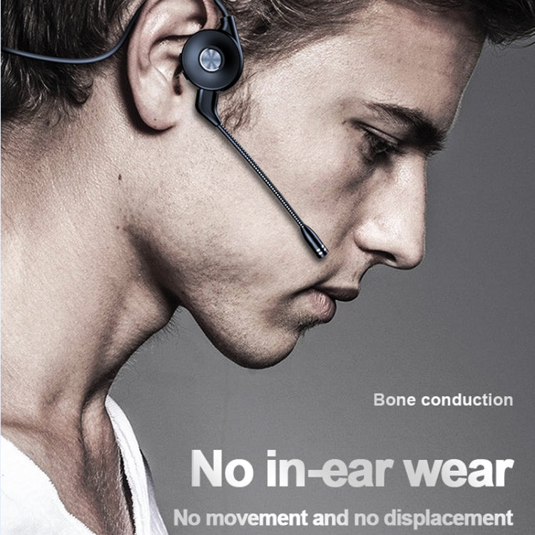 M1 Stereo Sound Running Sports Bone Conduction Bluetooth Earphones With Microphone(Green) by buy2fix