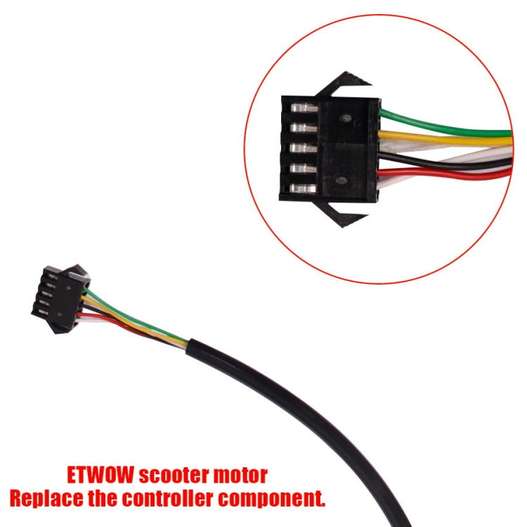 X0200 For KUGOO S1/S2/S3 Electric Scooter Power Cable Scooter Accessories(Black) - Accessories & Parts by buy2fix | Online Shopping UK | buy2fix