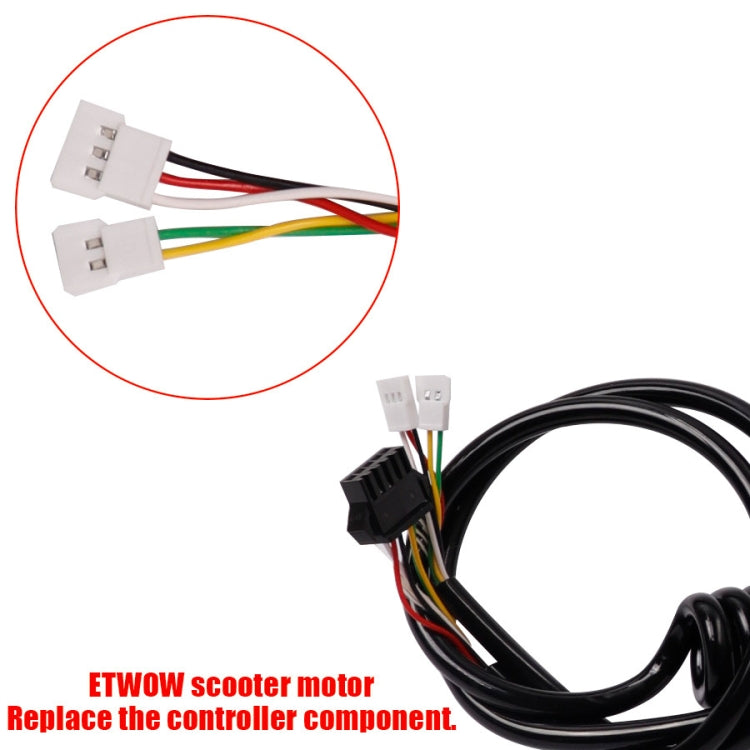 X0200 For KUGOO S1/S2/S3 Electric Scooter Power Cable Scooter Accessories(Black) - Accessories & Parts by buy2fix | Online Shopping UK | buy2fix