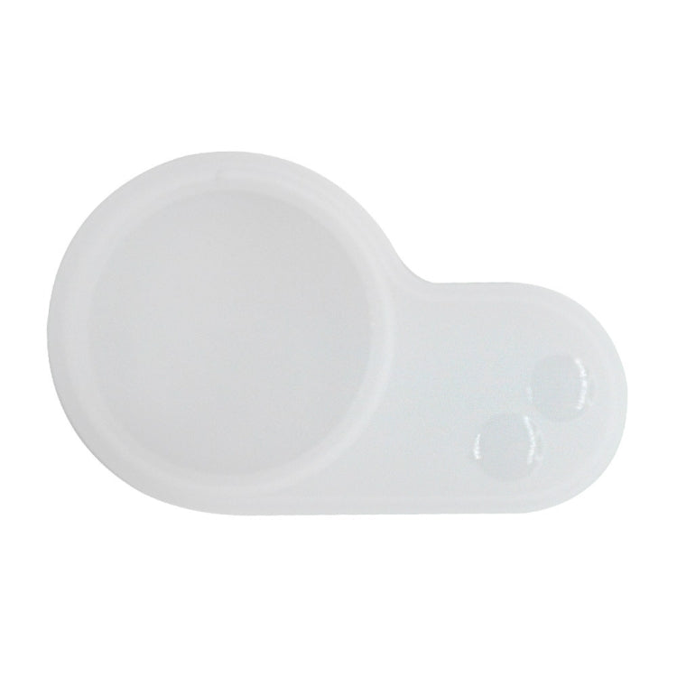 For KUGOO M4 Pro Electric Scooter Instrument Cover Display Silicone Case(White) - Accessories & Parts by buy2fix | Online Shopping UK | buy2fix