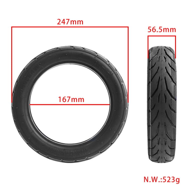 For Ninebot F20/25/30/40 10 Inch Electric Scooter Pneumatic Tire, Style: Inner Tire+Outer TIire - Accessories & Parts by buy2fix | Online Shopping UK | buy2fix