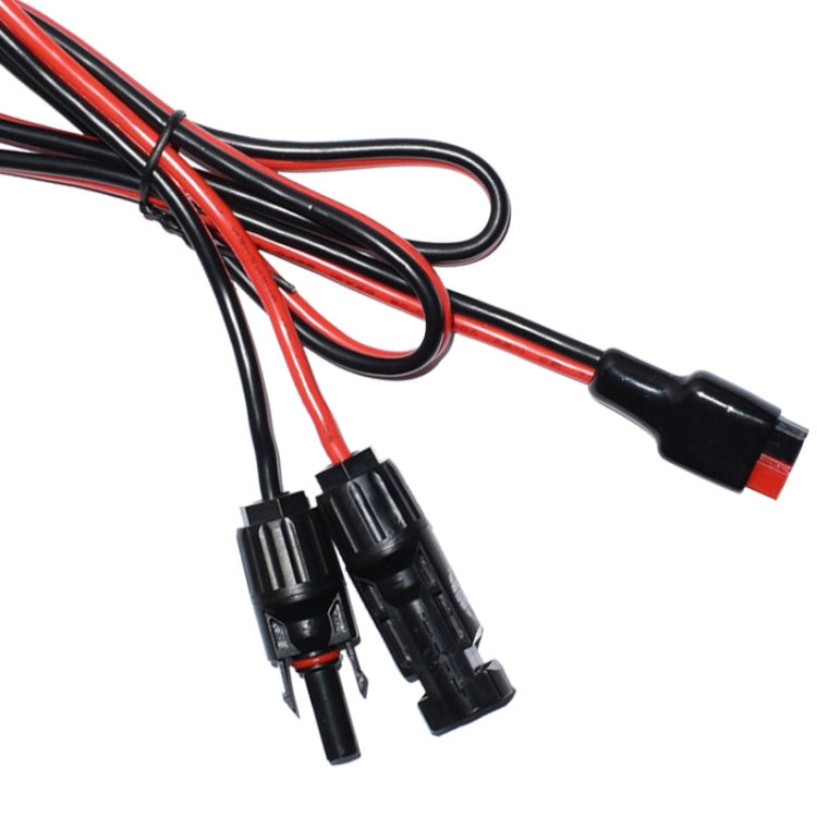 1.0m MC4 to 30A Anderson Mobile Energy Storage Battery Charging Cable - DIY Cables by buy2fix | Online Shopping UK | buy2fix