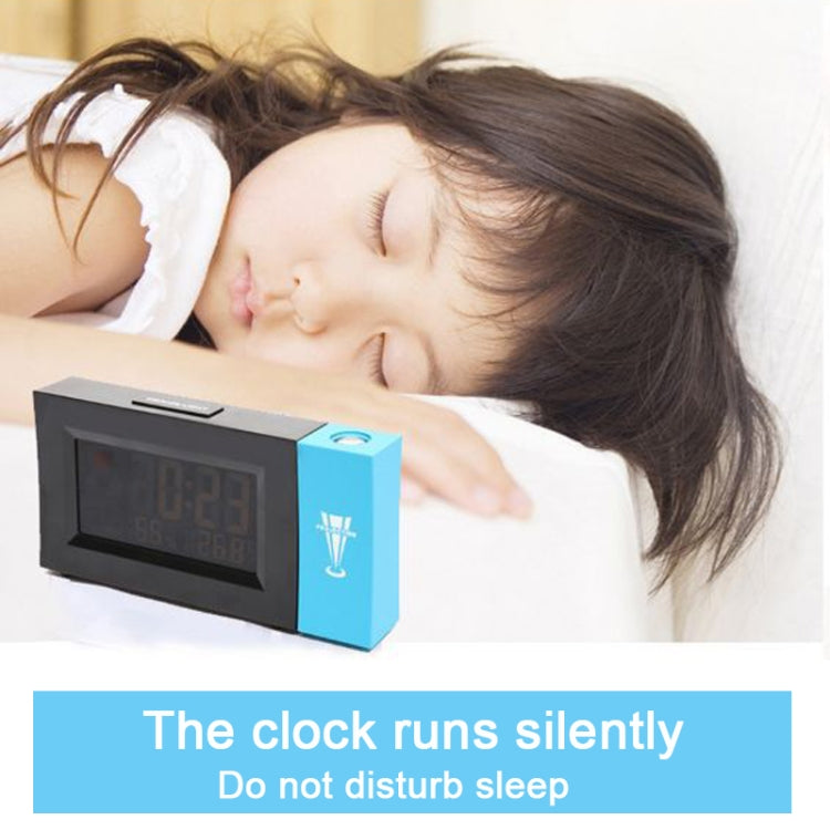 8290 Electronic Colour Screen Weather Clock Weather Forecast Projection Clock Rotatable Digital Clock With USB Cable - Novelty Clock by buy2fix | Online Shopping UK | buy2fix