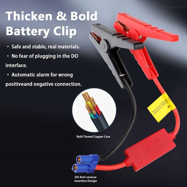 R23 Car Emergency Start Large Capacity Power Bank With LED Light(Red) - Power Bank by buy2fix | Online Shopping UK | buy2fix