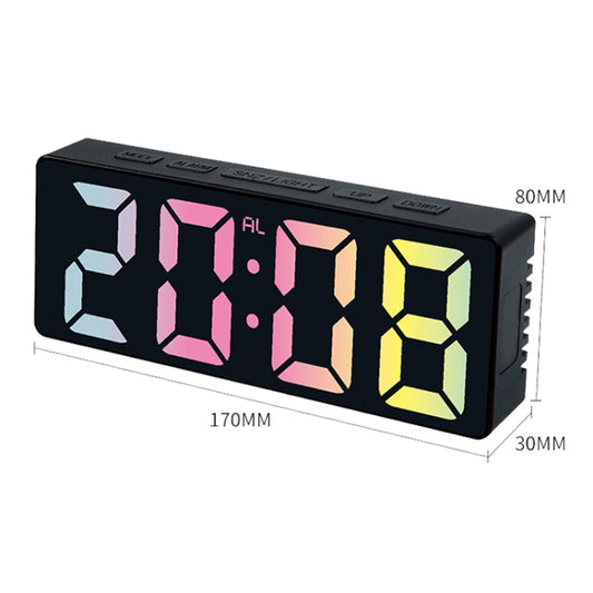 3806C LED Electronic Home Living Room Desktop Clock Perpetual Calendar Digital Tabletop Clock - Alarm Clocks by buy2fix | Online Shopping UK | buy2fix