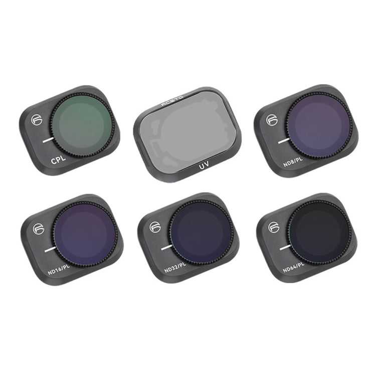 For DJI Mini 3 Pro RCSTQ PL Filters Drone Accessoires 6 In 1 UV+CPL+ND/PL 8/16/32/64 - Other by RCSTQ | Online Shopping UK | buy2fix