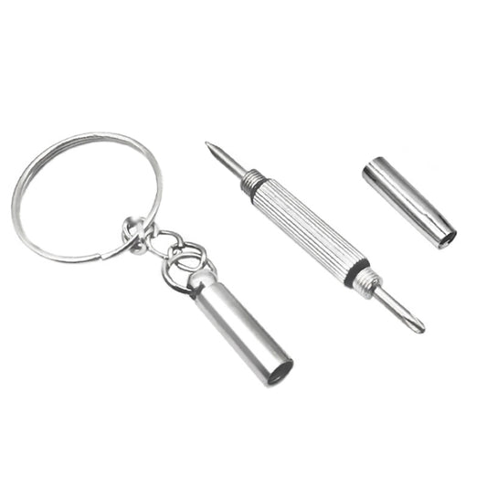 3 In 1 Watch Repair Mini Screwdriver Multifunctional Eyeglass Repair Screwdriver(Plastic Handle) by buy2fix