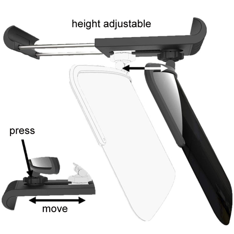 360 Degree Adjustable Car Driver Sun Visor, Color: Ordinary Board - Interior Mirrors by buy2fix | Online Shopping UK | buy2fix