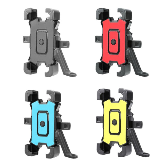 Electric Bike Motorcycle Bicycle Riding Shockproof Navigation Bracket, Color: Yellow For Rearview Mirror by buy2fix